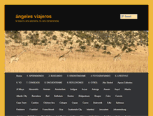 Tablet Screenshot of angelesviajeros.com